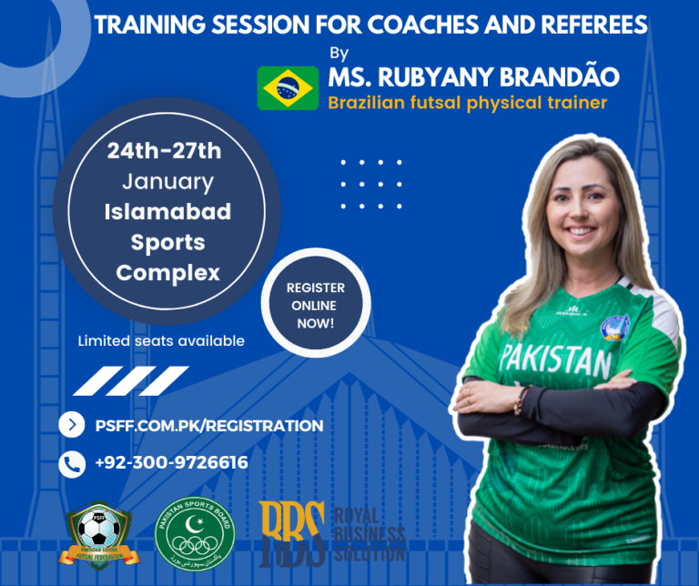 Islamabad: Training Sessions For Female Referees and Coaches